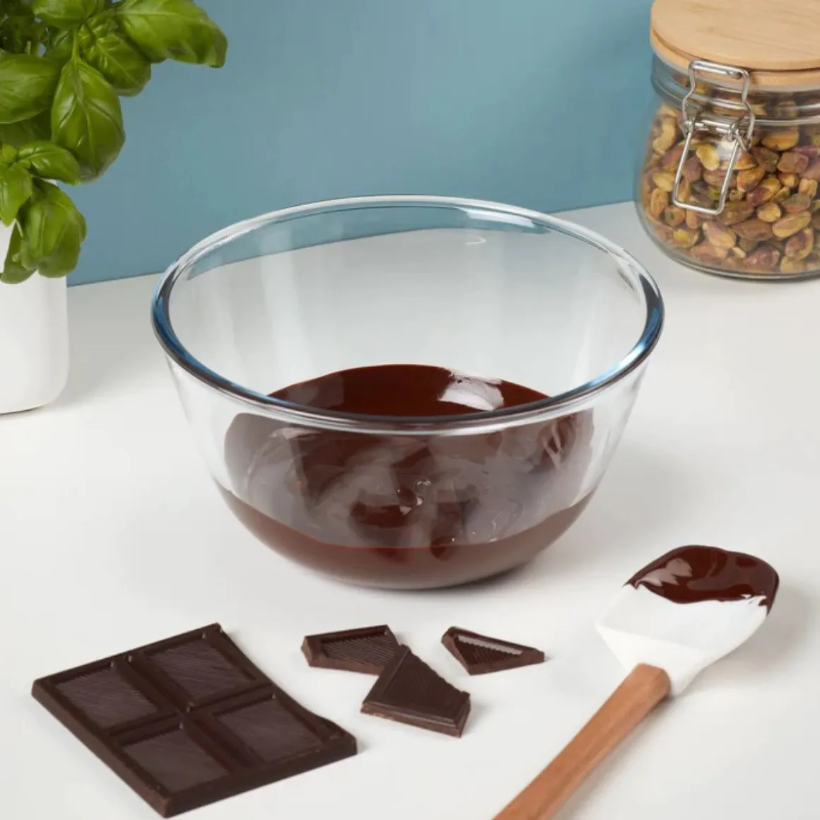 Tala Beslagkom Glas 1,6L (Ø19cm)