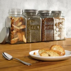 Tala Glazen Voorraadpot met Deksel 1250ml