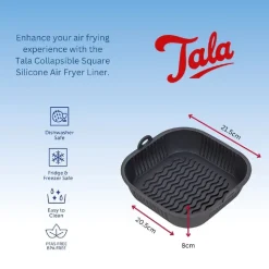Tala Siliconen Mandje Airfryer 21x21x5,5cm