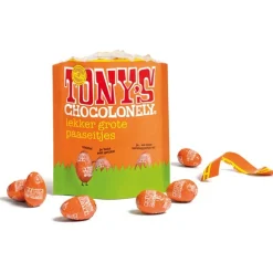 Tony's Chocolonely Paaseitjes Melk Caramel Zeezout 178g