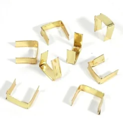 U-Clips Goud 1000 stuks