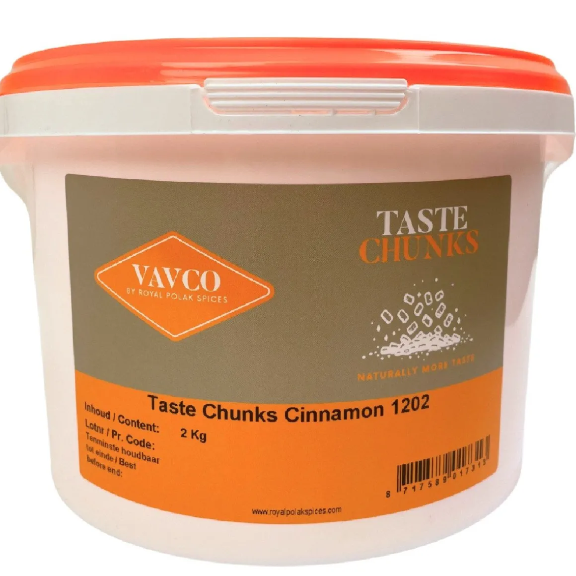 Vavco Kaneel Taste Chunks Hard 5mm 2kg