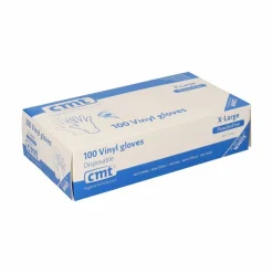 Wegwerp Handschoenen Vinyl Poedervrij Wit XL 100st.