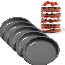 Wilton Bakvormen Easy Layers Rond 15cm set/5