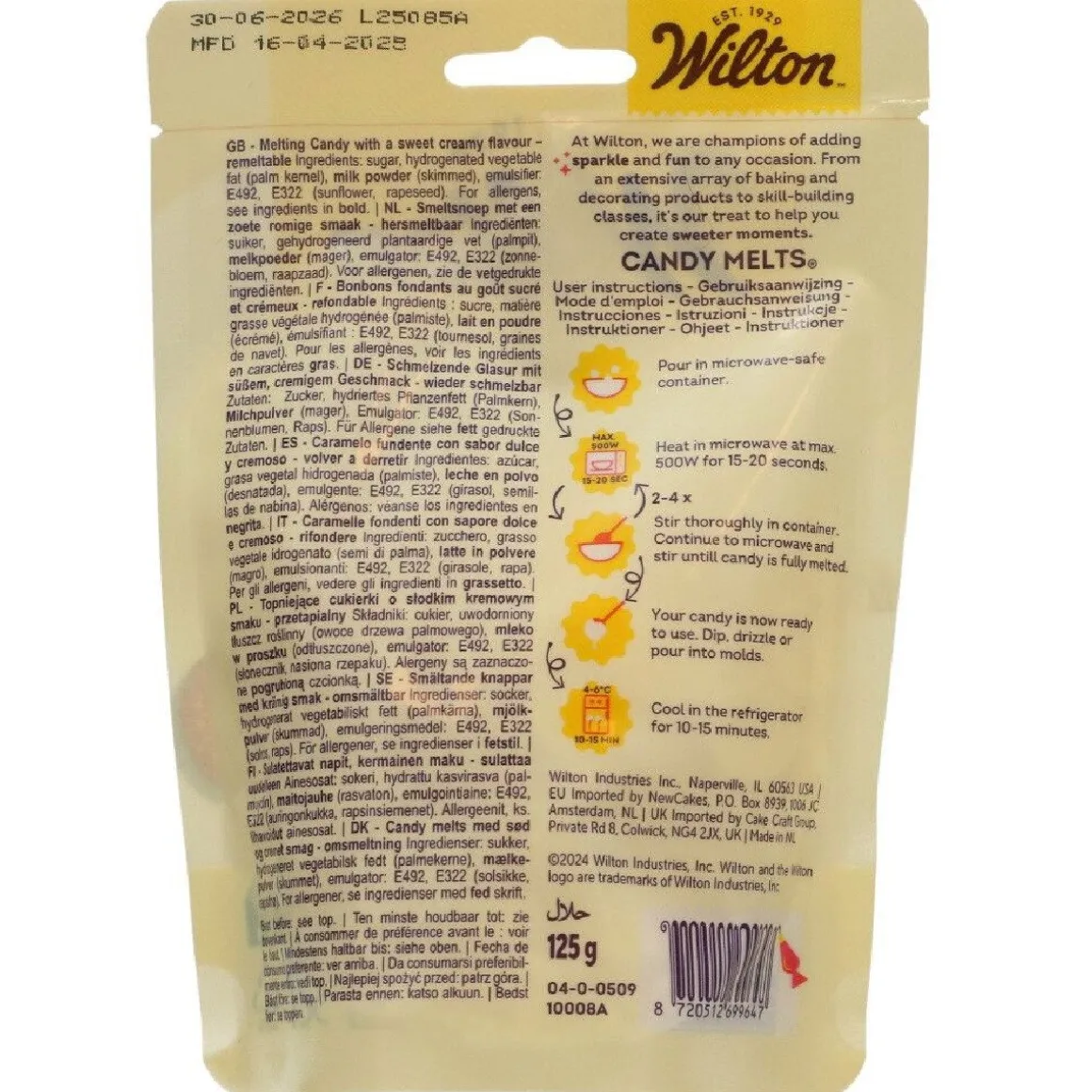 Wilton Candy Melts Wit 125g