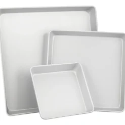 Wilton Performance Taartpan Vierkant 20-35-40cm Set/3