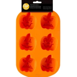 Wilton Siliconen Bakvorm Jack O'Lantern Pompoen (6)