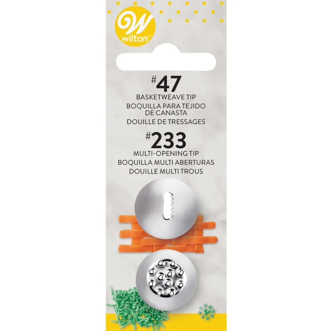 Wilton Spuitmondje Set #047 #233