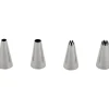 Wilton Spuitmondje Set/4 #010 #012 #021 #032