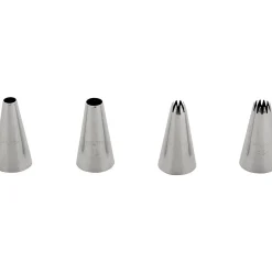 Wilton Spuitmondje Set/4 #010 #012 #021 #032