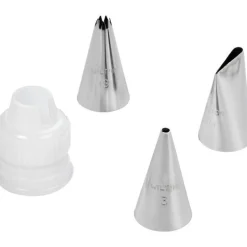 Wilton Spuitmondjes Set (#3, #18, #104, adapter)