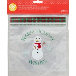 Wilton Traktatiezakjes Hersluitbaar Sneeuwpop 20st