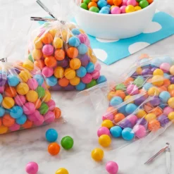 Wilton Traktatiezakjes Transparant 10x24cm 50st