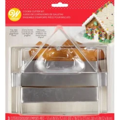 Wilton Uitsteker Gingerbread Huis Set/3