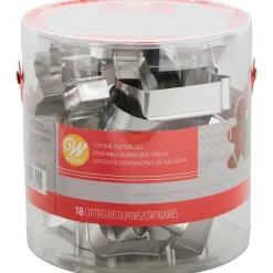 Wilton Uitstekers Kerst Assortiment Set/18